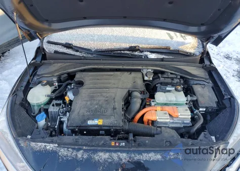 2020 Hyundai Ioniq Se z USA, uszkodzony, nr VIN KMHC75LC5LU221176